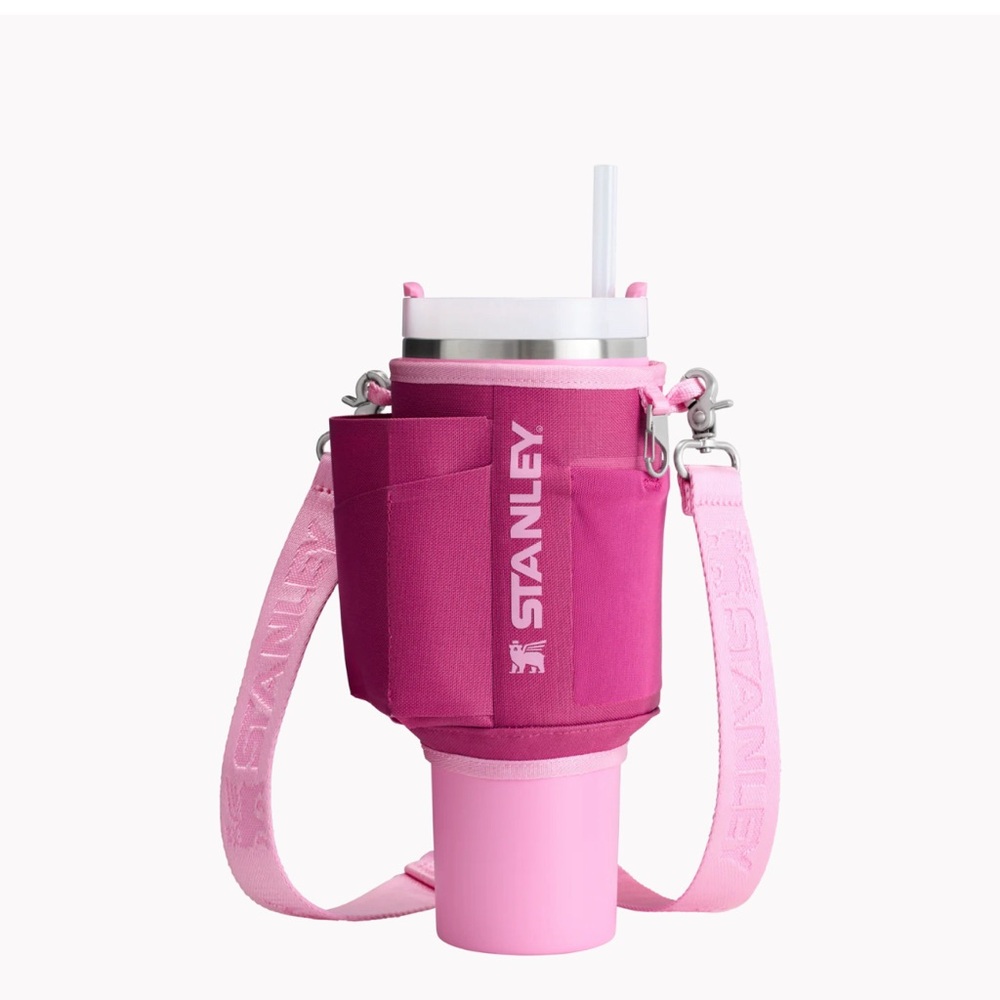 Stanley The All Day 40 oz Quencher Carry-All - Fuchsia - NWT